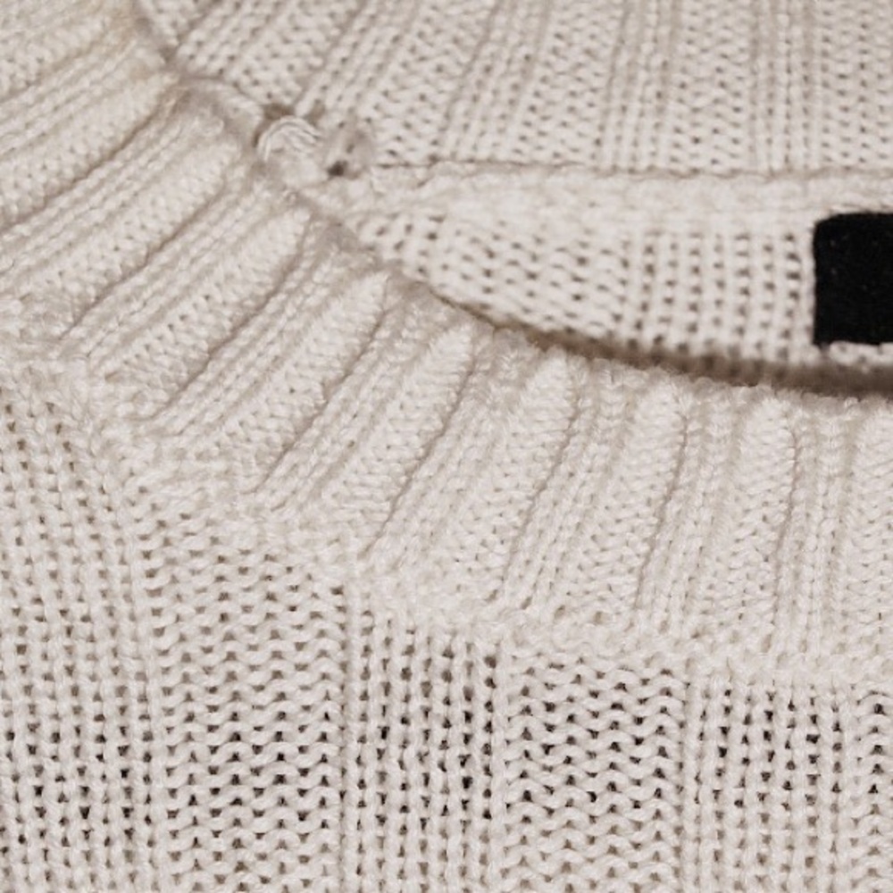 Cropped Knit Sweater